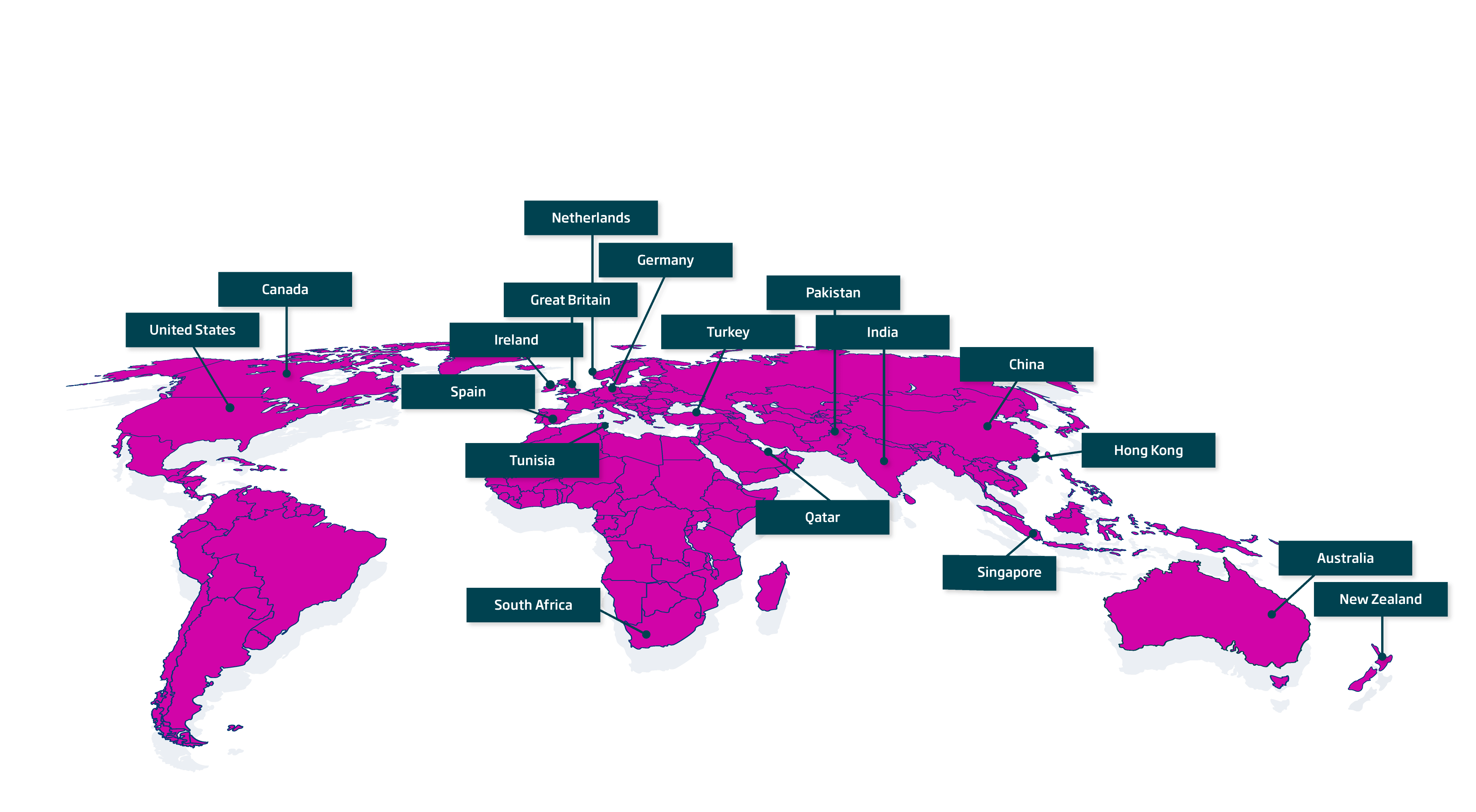 global network map